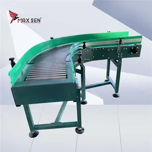 Customized Plastic Table Top Chain Conveyor Slat Plate Conveyor