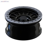 Jantes en alliage forgées Beadlock 2026 pour SUV, véhicules 4x4 et voitures – Design à rayons unique pour Ford Raptor tout-terrain