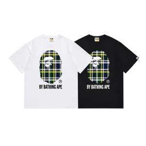 <b>Bathing</b> Ape Men's T-Shirt 100% Cotton O-Neck Short Sleeve Regular Fit Cartoon Logo - Product Image 3