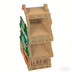 环保耐用毛绒圣诞树猫抓板攀爬树小猫游戏塔抓板塔 - Product Image 4