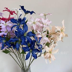Fleurs artificielles Jinxi, branche unique, fleur en soie, décoration de mariage, décoration de la maison, accessoires de photographie en extérieur - Product Image 2
