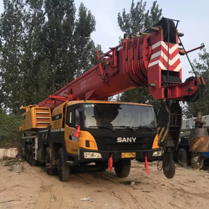 Grue sur camion d'occasion Sany STC900T 90T, bien entretenue, composants d'origine, flèche de 50m, levage fiable pour travaux sur site - Product Image 1