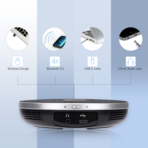 Altavoz de conferencia USB de diente azul inalámbrico de recogida omnidireccional portátil - Product Image 2