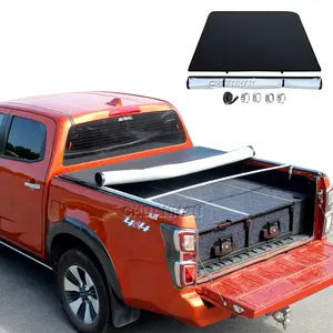 Roll Up Cover truck Bed Cover F150 tonneau Cover for mazda bt50 GMC colorado toyota hilux 2023