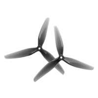 HQProp DP7X4X3-PC Hélice à 3 pales haute performance en matériau composite de 5 pouces, accessoires pour drones Cinelifter, drones FPV longue portée, RC