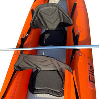 Canne à pêche gonflable en plein air pour 2 personnes, accessoire pour Kayak