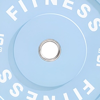 Gummi-Gewichtsscheiben Hantelscheiben-Set 5 kg 10 kg 15 kg 20 kg 25 kg Hellblau Vollgummi-Ausführung für Heimfitness