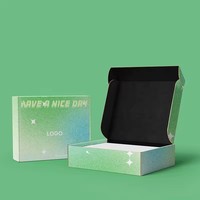 Boîtes d'expédition en carton ondulé réutilisables personnalisées avec logo et design couleur sur mesure
