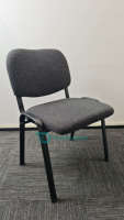 Chaise de salle à manger empilable chromée pas chère FoShan pour salle à manger, bureau, conférence, salle d'attente, événements, salon