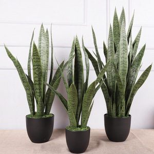 Pianta di Serpente Artificiale di Alta Qualità, <span class=keywords><strong>Bonsai</strong></span> in Vaso per Centrotavola e Decorazioni <span class=keywords><strong>da</strong></span> Interni - Product Image 2