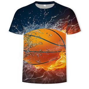 Fitspi verano 3D impreso camiseta <span class=keywords><strong>para</strong></span> hombre patrón de bolos camisa de manga corta <span class=keywords><strong>parejas</strong></span> ropa deportiva uniforme de béisbol - Product Image 5