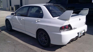 ชิ้นส่วนรถยนต์คาร์บอนไฟเบอร์สำหรับใบสปอยเลอร์หลังEVO 7 OEM - Product Image 6