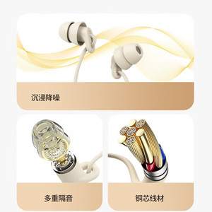 Audífonos Intrauditivos con Cable Soyto S15, Controlador Dinámico, Cancelación de Ruido, para Dormir de Lado, Ajuste Cómodo - Product Image 3