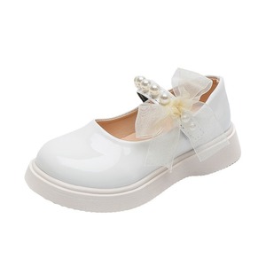 Nuevas llegadas de primavera, estilo coreano, zapatos Mary Jane de princesa para niñas con suela suave y correa en el tobillo. - Product Image 6