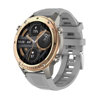 1,43 pulgadas pantalla AMOLED 5ATM impermeable hombres deporte GPS Reloj inteligente DM56 con brújula de altitud para hombres Reloj Inteligente