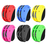 J210 Orff Foot Bell Set, 6 Pieces Per Set (mixed Colors)
