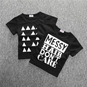 เสื้อยืดลำลองสำหรับเด็ก, เสื้อยืดแขนสั้น100% ผ้าฝ้ายฤดูร้อนลายการ์ตูน - Product Image 5