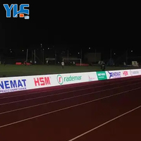 YHF jeu de Football parrainage AD LED affichage mur stade champ périmètre LED écran d'affichage Football tableau de bord panneaux d'affichage