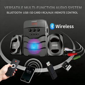 Altavoces Profesionales RGB <span class=keywords><strong>para</strong></span> <span class=keywords><strong>PC</strong></span> <span class=keywords><strong>Gamer</strong></span>, Sistema de Sonido Activo 2.1 con <span class=keywords><strong>Subwoofer</strong></span>, Bajos Potentes, <span class=keywords><strong>para</strong></span> Computadora Portátil - Product Image 5