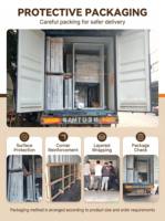 Ventana Abatible Superior de Aleación de Aluminio Moderna, Fabricada a Medida para Casa, Villa, Apartamento, Hotel, Proyecto de Construcción Personalizado