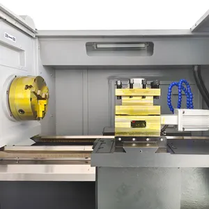 Numerical control lathe machining CNC lathe CK6150B*1000 high-precision hydraulic turret vertical CNC lathe