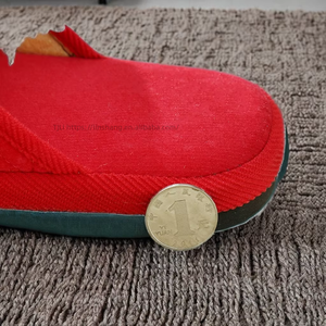 Chaussons d'intérieur en velours côtelé pour femmes et hommes, en EVA et coton, pour la maison et l'hôtel - Product Image 3