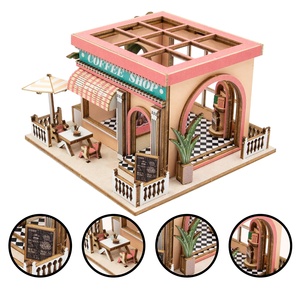 <span class=keywords><strong>Wincent</strong></span> - Manualidades de Madera Hechas a Mano, Rompecabezas 3D, Casa de Muñecas en Miniatura de Madera - Product Image 2
