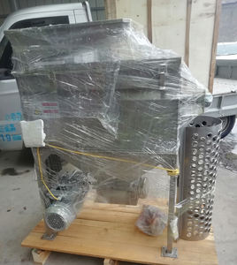 เครื่องแยกก้านองุ่นและบดองุ่นสแตนเลส 304 พร้อมมอเตอร์และเครื่องยนต์ กำลังการผลิต 500 กก./ชม. - Product Image 4