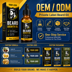 Premium Men <b>Beard</b> <b>Care</b> Improve Rough Dry <b>Beard</b> Promote Growth Nourish Hair Follicles Natural Plant Extracts Men <b>Beard</b> Growth Oil - Product Image 3