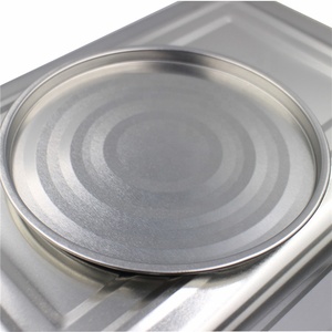 Bidon métallique carré vide de 20 L avec couvercle pour emballage de produits chimiques, biscuits, huiles comestibles et bougies - Product Image 2