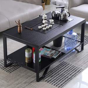 Mesa de Té Kung Fu con Calentador de Agua Integrado, Eléctrica, de Acero Inoxidable, para Sala de Estar u Oficina, Diseño Sencillo para el Hogar - Product Image 1