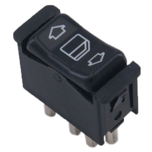 สวิตช์ควบคุมกระจกไฟฟ้า Mercedes Benz W123 W126 12V อะไหล่หมายเลข 1268206210 - Product Image 1