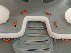 Drop Stitch PVC barra <span class=keywords><strong>flotante</strong></span> barco inflable Mesa <span class=keywords><strong>flotante</strong></span> sofá muelle plataforma agua salón balsa inflable isla <span class=keywords><strong>flotante</strong></span> - Product Image 4