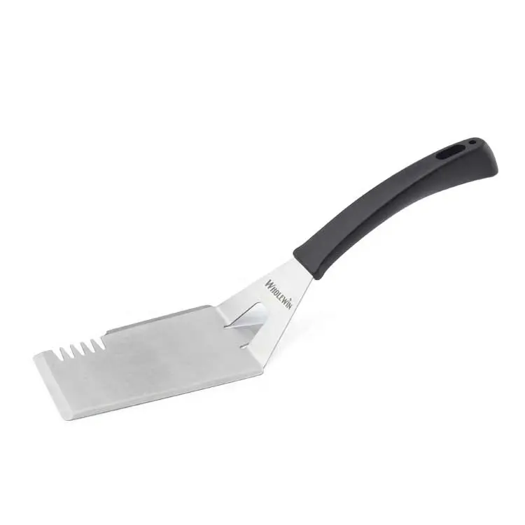 Tốt nhất bán thép không gỉ nướng Spatula Turner với nhựa xử lý Thịt Nướng đa công cụ