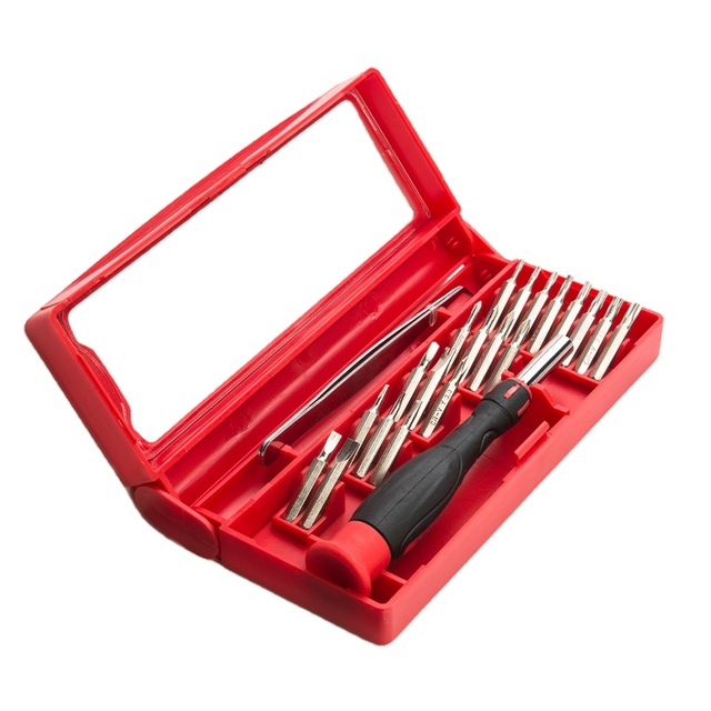 Factory Hot Sale Precision Screwdriver Set Mini Screwdriver Set Magnetic Computer Repair Tool Kit Pc Screwdriver Set with Case