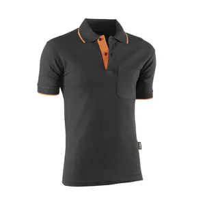Polo 647 0 XS Top Range Colore Nero Arancione - Product Image 1