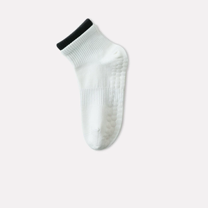 Calcetines de Yoga y Pilates Antideslizantes, Suaves y Duraderos, con Diseño de Costuras de Color, 8 Colores - Product Image 3