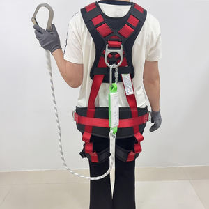 다목적 폴리에스터 가을 보호 하네스 안전 벨트 높이 작업용 산업용 안전 하네스 - Product Image 6