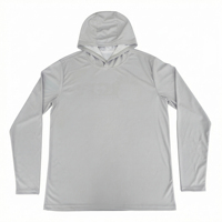 Vêtement de pêche et de surf à séchage rapide, grande taille, anti-bactérien, respirant, anti-UV, sublimation 100 % polyester UPF 50, vente chaude