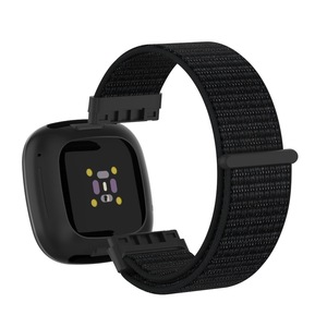 Correas de nailon compatibles con <span class=keywords><strong>Fitbit</strong></span> <span class=keywords><strong>Versa</strong></span> 4 Sense <span class=keywords><strong>2</strong></span>, correa de repuesto ajustable deportiva transpirable, accesorios para pulsera para hombre y <span class=keywords><strong>mujer</strong></span> - Product Image 5
