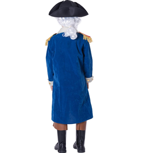 Disfraces de juego de escenario renacentista, uniforme colonial americano para niños, disfraz de Halloween con faldas con un juez oficial - Product Image 3