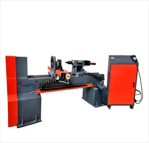 Merdiven sonrası için TJ-1020 otomatik ahşap torna 3d CNC ahşap çarklı torna makinesi