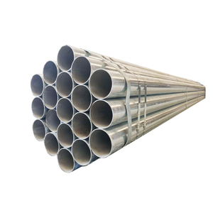 Q235ท่อเหล็กชุบสังกะสี DN80ผนังบางสำหรับโครงการตกแต่ง DN20ร้อนจุ่มกลวง - Product Image 1