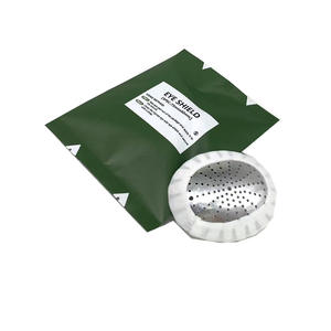 Protector ocular médico de plástico rígido sin marco de 75 mm x 60 mm para cirugía y cuidado de lesiones - Product Image 1