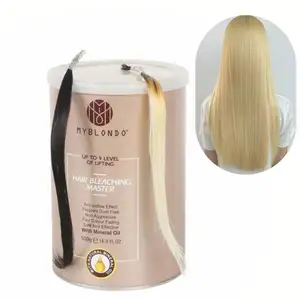 Activated bentonite powder for private label multi blonde/violet hair bleach powder vegan in hair dye