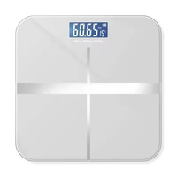 Balance de salle de bain numérique d'usine, pèse-personne électronique domestique, balance de santé personnelle 180 kg avec écran LCD