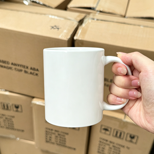 <span class=keywords><strong>Lot</strong></span> de tasses à café en céramique blanches unies assorties, vente en gros, lots en vrac, inventaire, commande, expédition, colis, cartons - Product Image 3