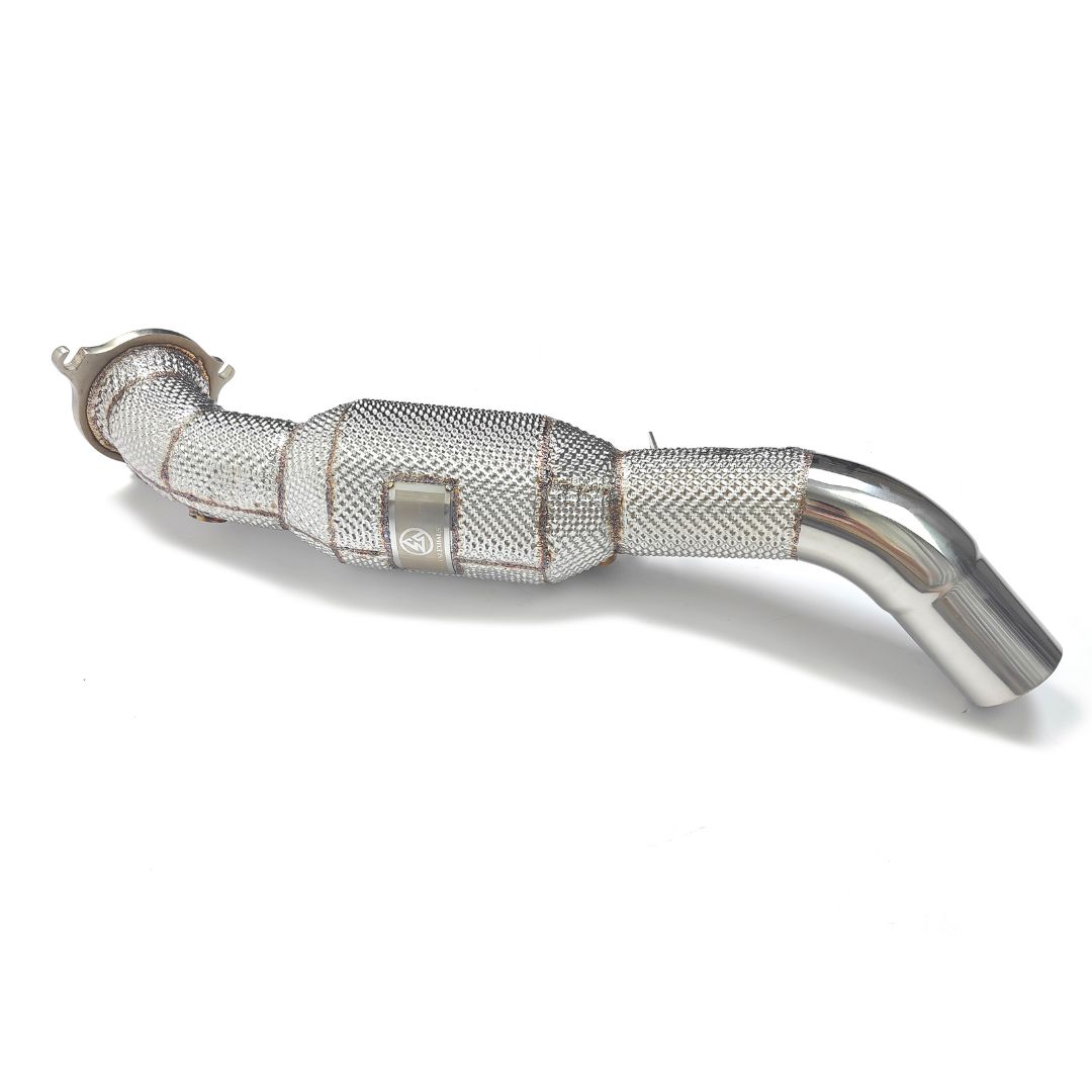 CSZ Downpipe for Jaguar XE XF XJ 2.0T - High Flow Exhaust