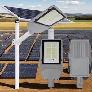 IP65 Waterproof Smart Dimmable 100W-600W Aluminum LED Solar Street <b>Light</b> <b>Motion</b> Sensor Solar Street <b>Light</b> - Product Image 3
