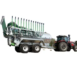 Máy Kéo Tow Đằng Sau Chất Lỏng Phân Bón Lan Rộng Máy Bùn Tank Spreader Với Nhà Phân Phối